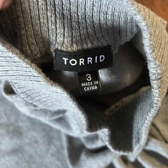 Women’s 3x Torrid long sleeve sweater dress knee length. - Picture 3 of 3